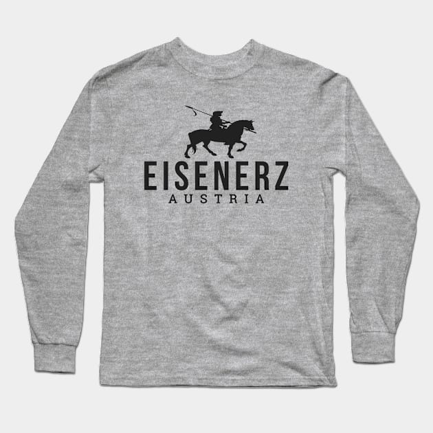 Eisenerz Austria Long Sleeve T-Shirt by urban-wild-prints